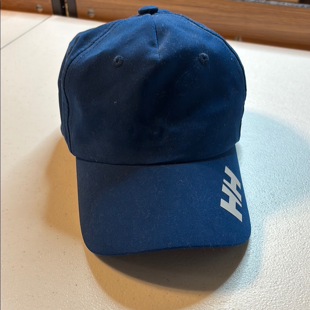 Helly Hansen Blue Crew  Cap With Adjustable Back